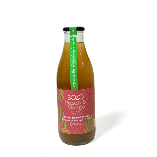 SOZO PEACH AND MANGO ICED TEA 1L - SOZO - Juices - in Sri Lanka