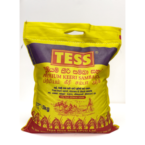 TESS KEERI SAMBA RICE 5KG - TESS - Pulses - in Sri Lanka