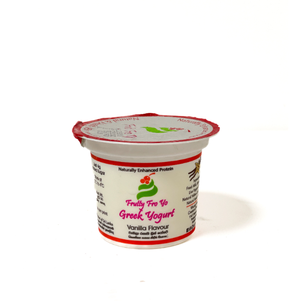 Fruttyfroyo Vanila Greek Yoghurt 90G - FRUTTYFROYO - Yogurt - in Sri Lanka