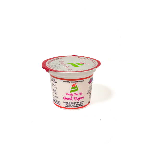 Fruttyfroyo Berry Greek Yoghurt 90G - FRUTTYFROYO - Yogurt - in Sri Lanka