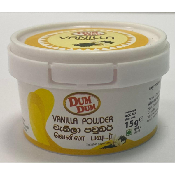 DUM DUM VANILLA POWDER 15G - DUMDUM - Dessert & Baking - in Sri Lanka