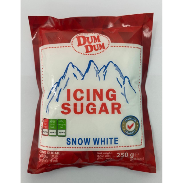 DUM DUM ICING SUGAR SNOW WHITE 1KG - DUMDUM - Dessert & Baking - in Sri Lanka