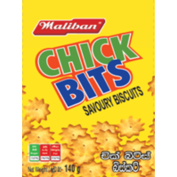 Maliban Chickbits 140G - MALIBAN - Biscuits - in Sri Lanka