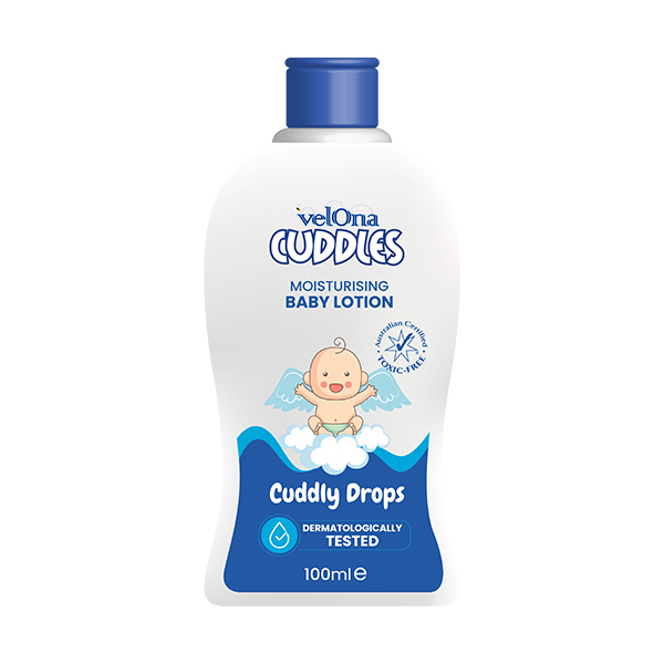 Velona Cuddles Moisturising Baby Lotion Cuddly Drops 100Ml - VELONA CUDDLES - Baby Need - in Sri Lanka