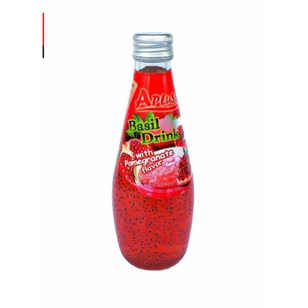 Apluss Basil Seed Pomegranate Drink 290Ml - APLUSS - Rtd Single Consumption - in Sri Lanka