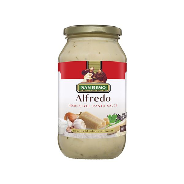 San Remo Alfredo Pasta Sauce 480G - SAN REMO - Pasta - in Sri Lanka