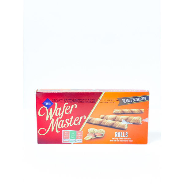 Time Wafer Master Peanut Butter Rolls 65G - time - Biscuits - in Sri Lanka