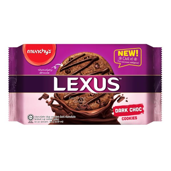 Munchy'S Lexus Dark Choc Cookies 189G - MUNCHY'S - Biscuits - in Sri Lanka