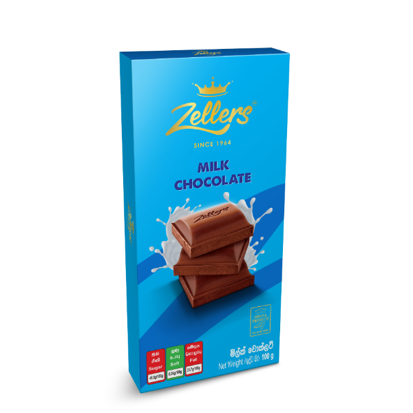Zellers Milk Chocolate 100G - ZELLERS - Confectionary - in Sri Lanka