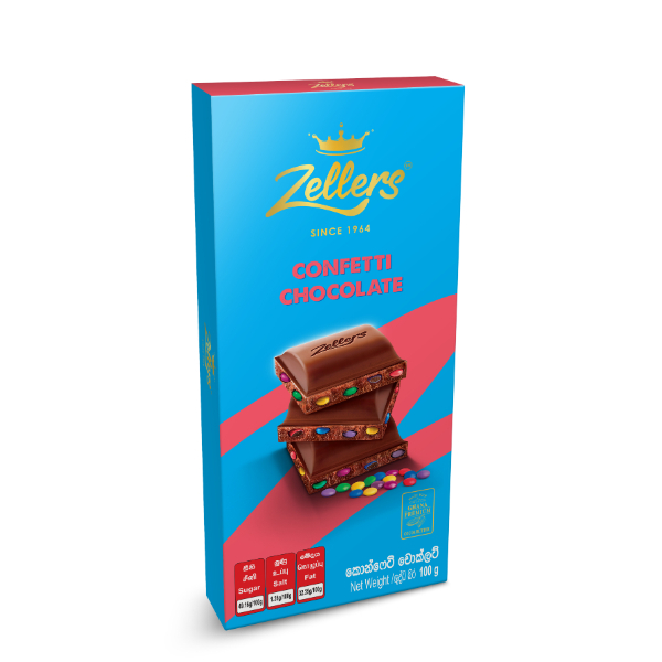 Zellers Confetti Chocolate 100G - ZELLERS - Confectionary - in Sri Lanka