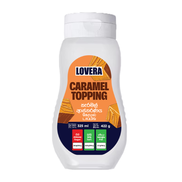 Lovera Caramel Topping 325G - LOVERA - Dessert & Baking - in Sri Lanka