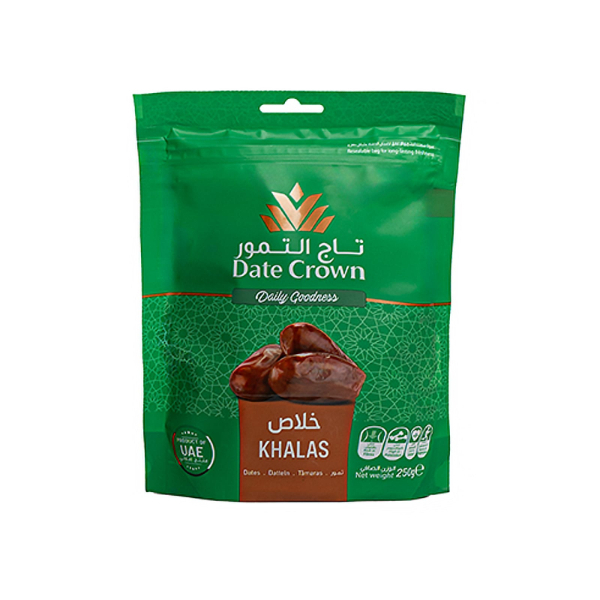 Date Crown Dates Khalas 250G - DATE CROWN - Dessert & Baking - in Sri Lanka