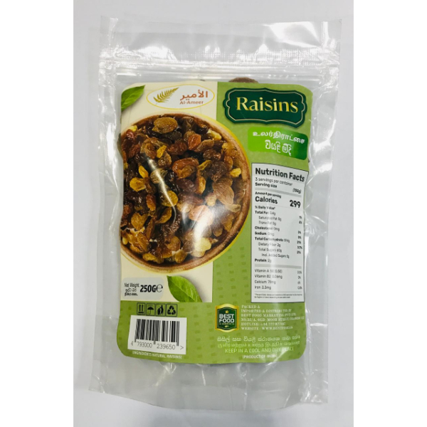 Best Food Raisins 250G - BEST FOOD - Dessert & Baking - in Sri Lanka