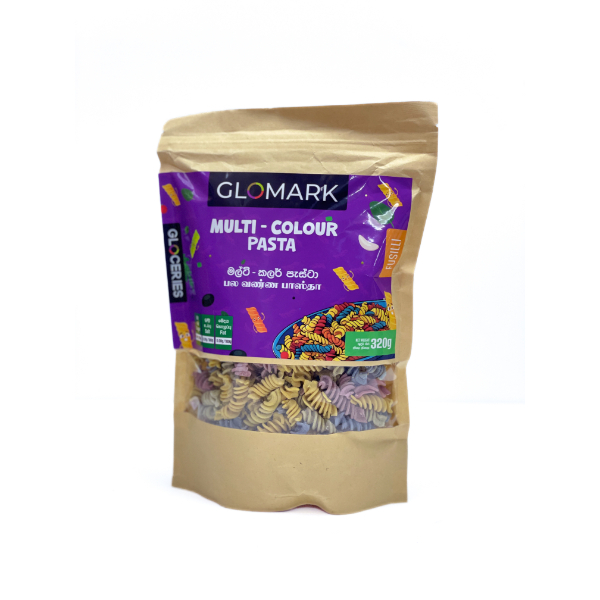 Glomark Multicolor Pasta Fusilli 320G - GLOMARK - Pasta - in Sri Lanka