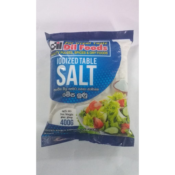 Dil Foods Table Salt 400G - DIL FOODS - Seasoning - in Sri Lanka