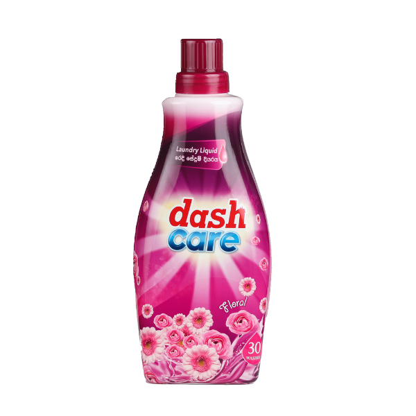 Dash Care Laundry Liquid Floral 1L - DASH - Laundry - in Sri Lanka