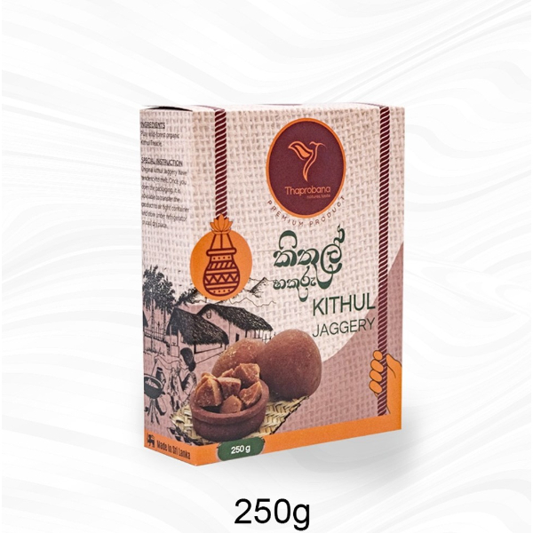 Thaprobana Kithul Jaggery Orginal 250G - THAPROBANA - Dessert & Baking - in Sri Lanka