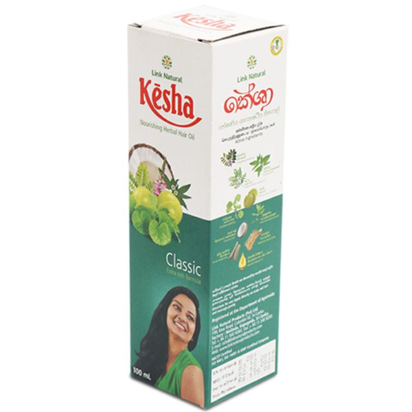 Link Kesha Herbal Hair Oil Classic 100Ml - LINK NATURAL - Hair Care - in Sri Lanka