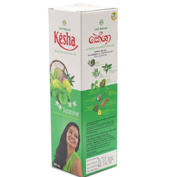 Link Kesha Herbal Hair Oil Jasmine 100Ml - LINK NATURAL - Hair Care - in Sri Lanka