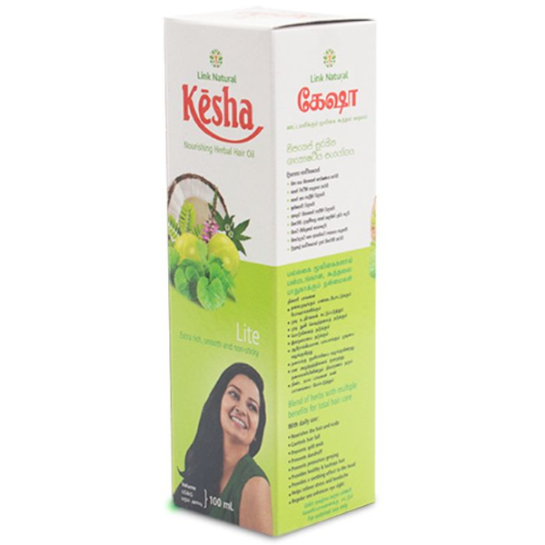 Link Kesha Herbal Hair Oil Lite 100Ml - LINK NATURAL - Hair Care - in Sri Lanka