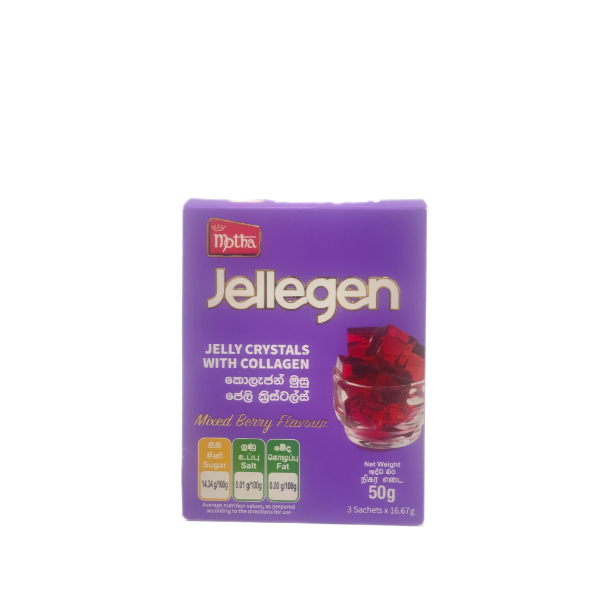 Motha Jellegen Mixed Berry Jelly 50G - GLOMARK - Dessert & Baking - in Sri Lanka