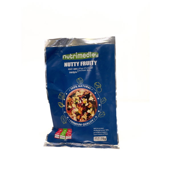 Nutrimedley Nutty Frutty 75G - GLOMARK - Snacks - in Sri Lanka