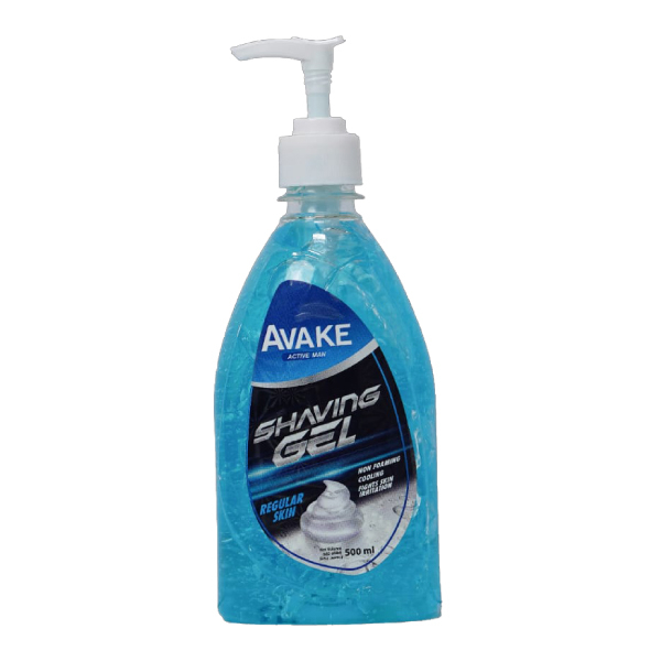 Avake Shaving Gel Reguler Skin 500Ml - GLOMARK - Toiletries Men - in Sri Lanka