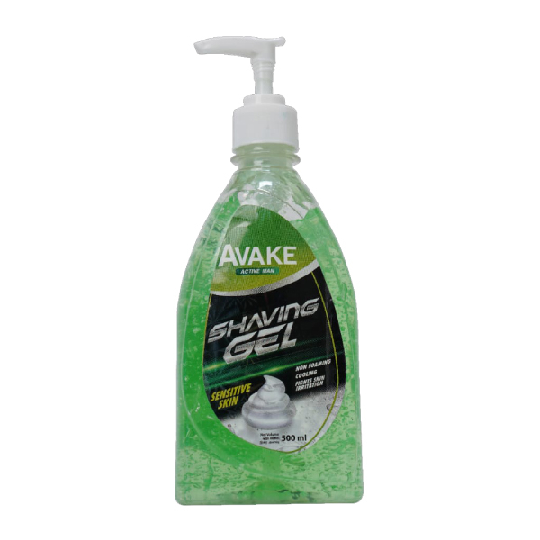 Avake Shaving Gel Sensitive Skin 500Ml - GLOMARK - Toiletries Men - in Sri Lanka