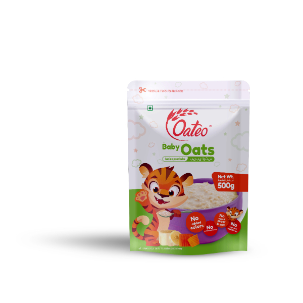 Oateo Baby Oats 500G - GLOMARK - Cereals - in Sri Lanka