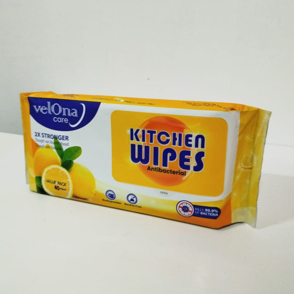 Velona Care Kitchen Wipes 40Pcs - GLOMARK - Paper Goods - in Sri Lanka