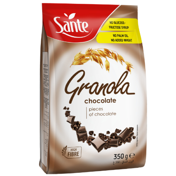 Sante Granola Chocolate 350G - GLOMARK - Cereals - in Sri Lanka