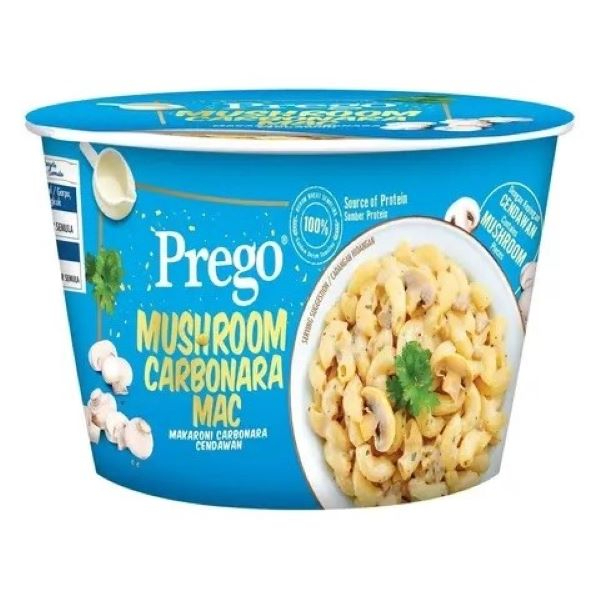 Prego Mushroom Carbonara Pasta Cup 71G - GLOMARK - Pasta - in Sri Lanka