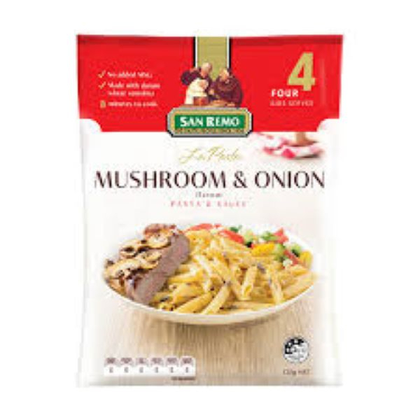 San Remo Mushroom & Onion Pasta 120G - GLOMARK - Pasta - in Sri Lanka