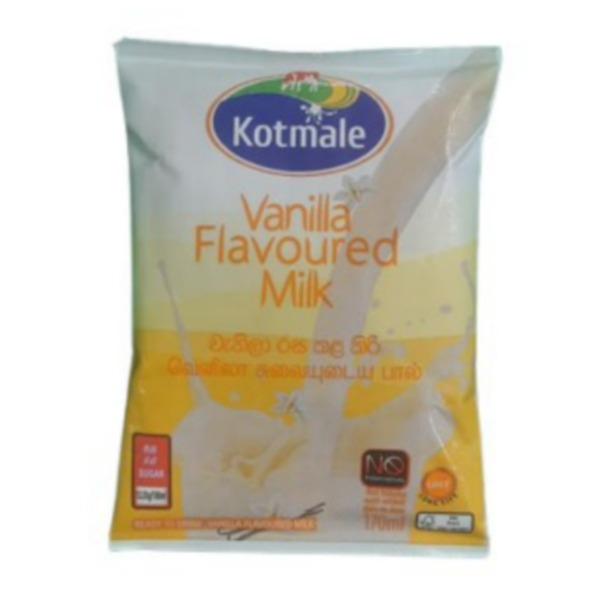 Kotmale Vanilla Pouch 170Ml - GLOMARK - Rtd Single Consumption - in Sri Lanka