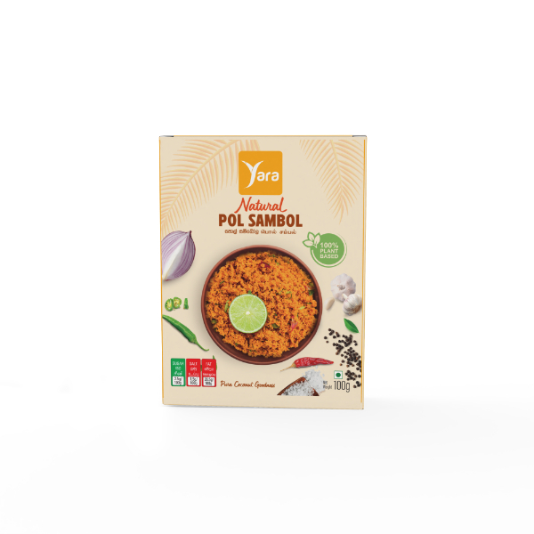 Yara Natural Pol Sambol 100G - GLOMARK - FROZEN COCONUT - in Sri Lanka