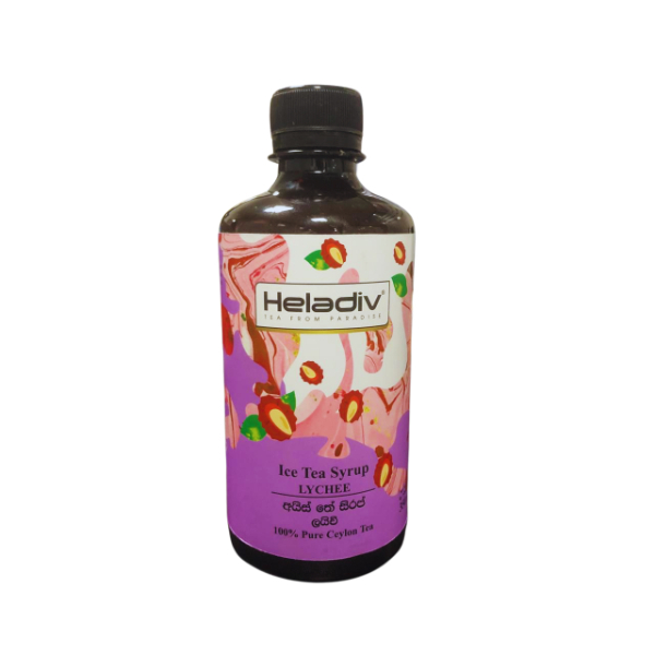 Heladiv Ice Tea Syrup Lychee 350Ml - GLOMARK - Concentrated Fruit Drink - in Sri Lanka