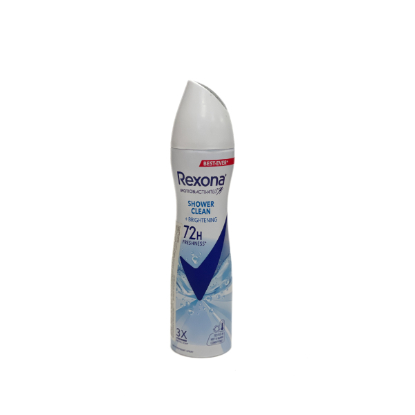 Rexona Shower Clean Deo Spray 135Ml - GLOMARK - Female Fragrances - in Sri Lanka