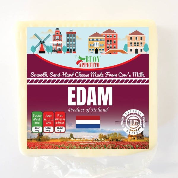 Buon Appetito Edam 200G - GLOMARK - Cheese - in Sri Lanka