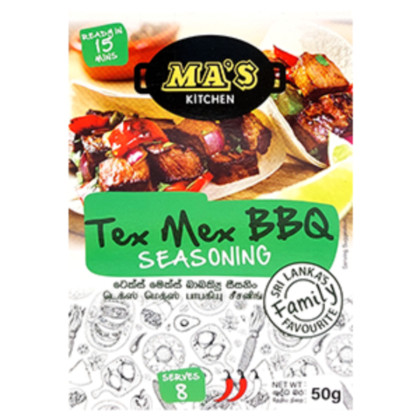 Ma'S Texmex Bbq Seasoning 50G - GLOMARK - Seasoning - in Sri Lanka