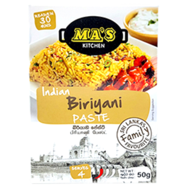Ma'S Indian Biriyani Paste 50G - GLOMARK - Seasoning - in Sri Lanka