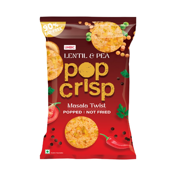 Unibic Pop Crisp Masala Twist 40G - GLOMARK - Snacks - in Sri Lanka