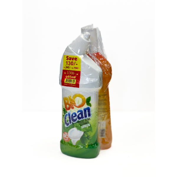 Bio Clean Green Tbc+Bio Clean Tsc 500Ml 130/= Off - GLOMARK - Cleaning Consumables - in Sri Lanka