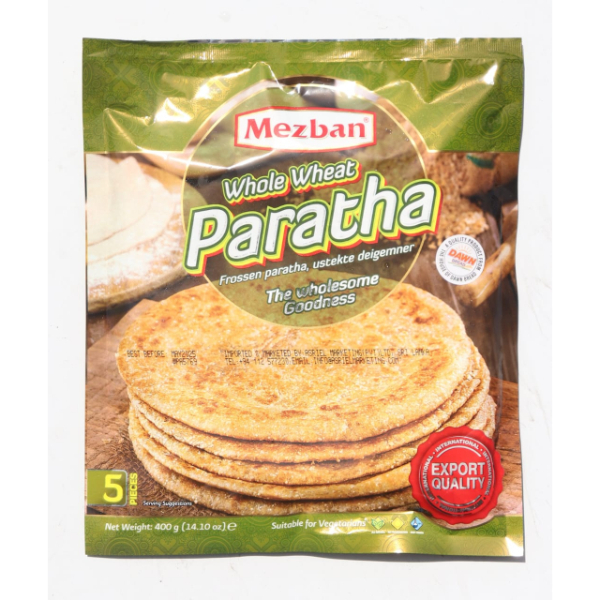 Mezban Whole Wheat Paratha Pcs 400G - GLOMARK - Frozen Rtc Snacks - in Sri Lanka