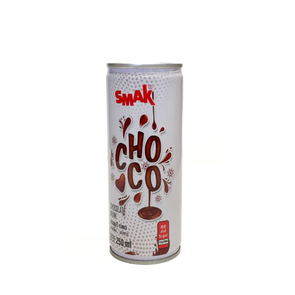 Smak Chocolate Drink Can 250Ml - GLOMARK - Rtd Single Consumption - in Sri Lanka