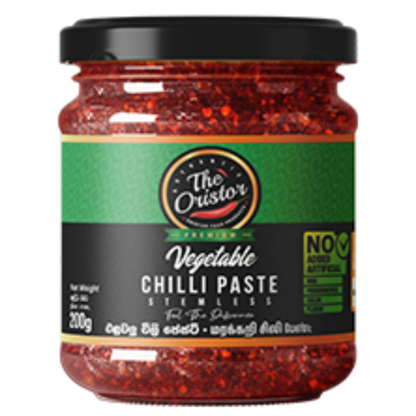 Oristor Vegetable Chilipaste 200G - GLOMARK - Condiments - in Sri Lanka