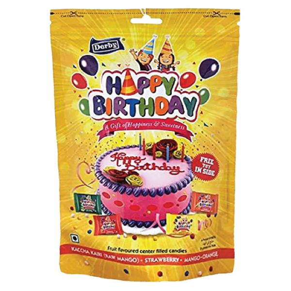 Derby Happy Birthday Candy - GLOMARK - Confectionary - in Sri Lanka