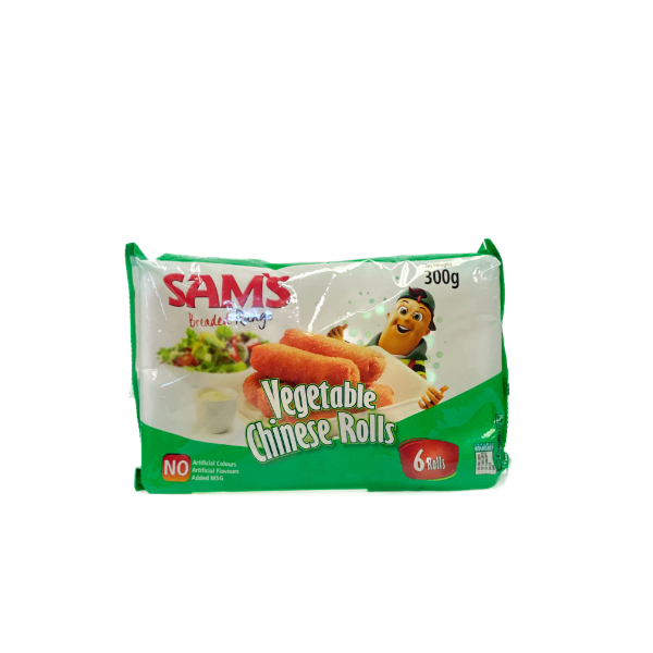 Sam'S Veg Chinese Roll 300G - GLOMARK - Frozen Rtc Snacks - in Sri Lanka