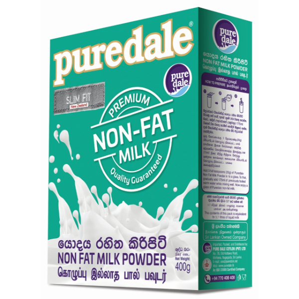 Pure Dale Non - Fat 400G - GLOMARK - Milk Foods - in Sri Lanka