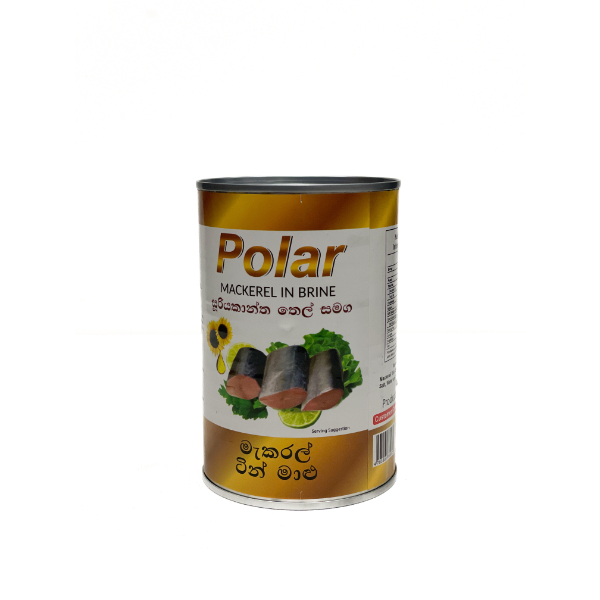 Polar Mackerel With Sunflower Oil 425G - GLOMARK - PRESERVED / PROCESSES FISH - in Sri Lanka