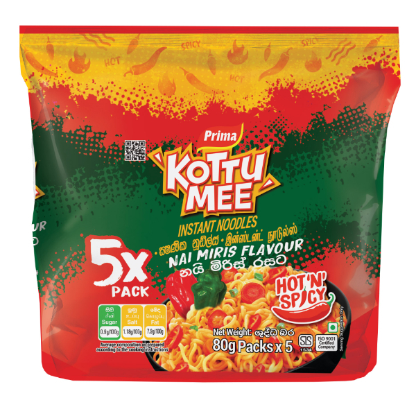 Prima Kottu Mee Naimiris 5 Pack - GLOMARK - Noodles - in Sri Lanka